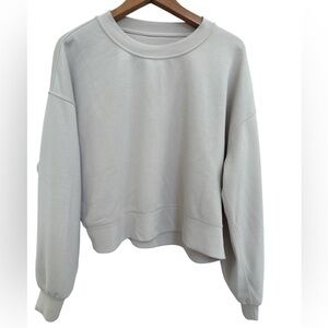 Lululemon Perfectly Oversized Crop Crew Pullover